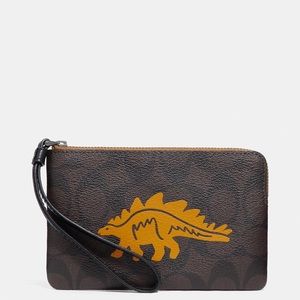 Coach Dino Wristlet